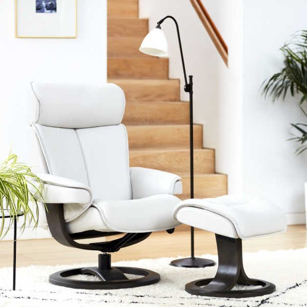 Relaxing swivel chair from G Plan